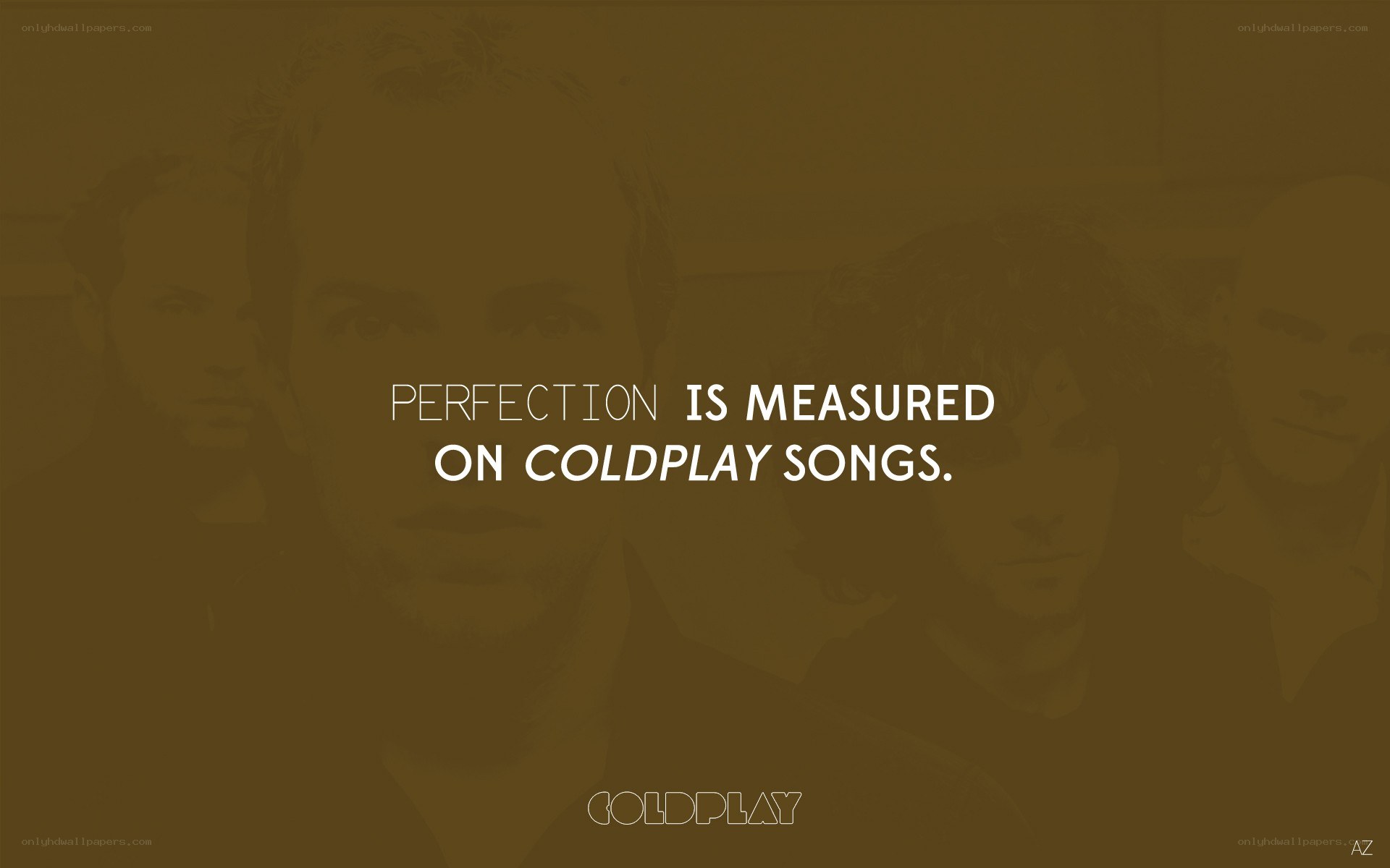 Perfection on Coldplay songs