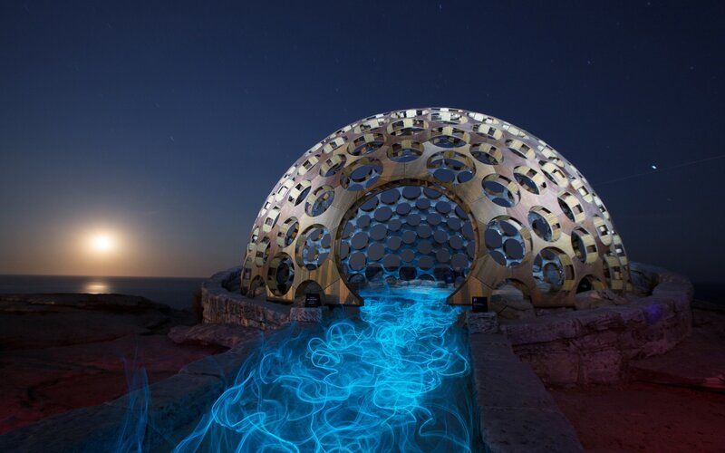 Perforated Dome Structure