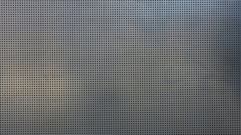 Perforated Metal Panel — Gray