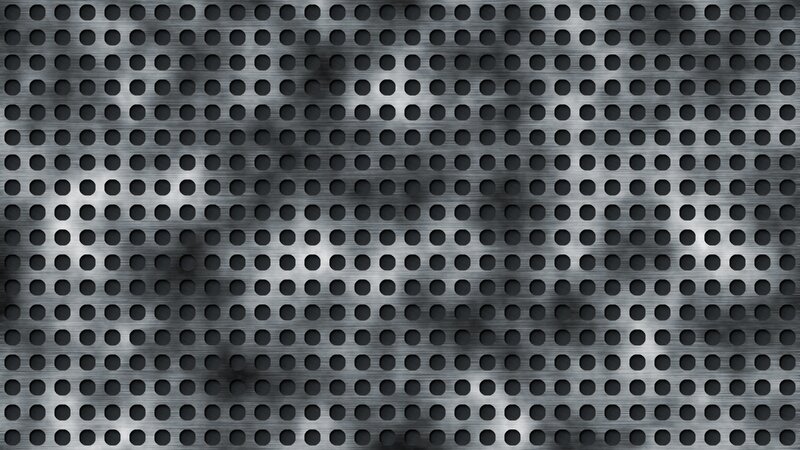 Perforated Metal Sheet — Gray