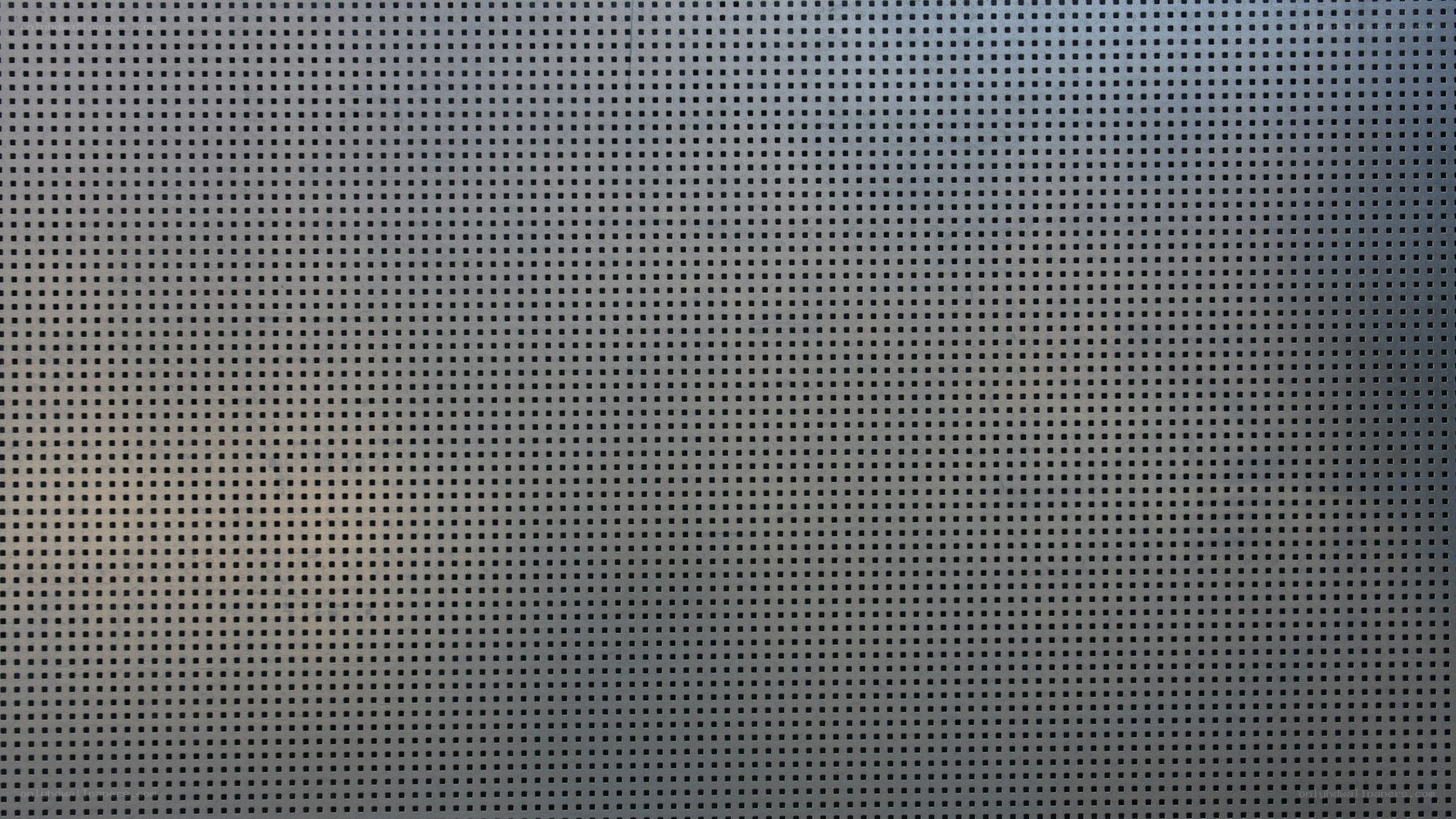 perforated metal surface