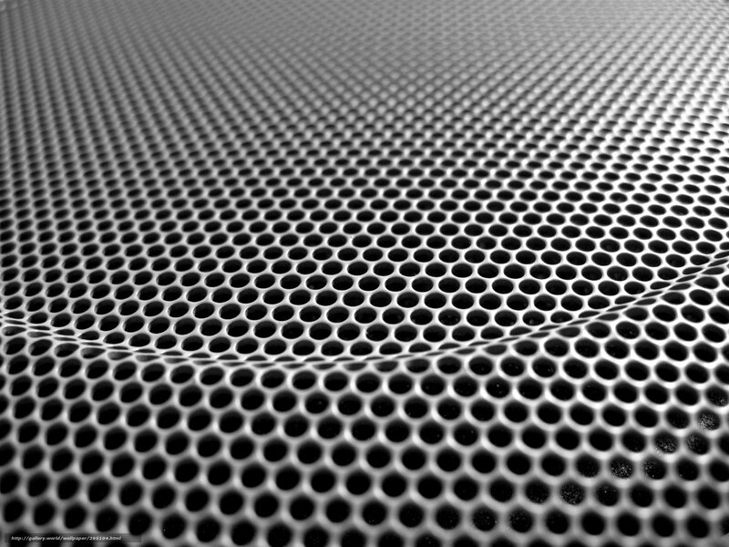 Perforated Metal Surface — Black, Neutral