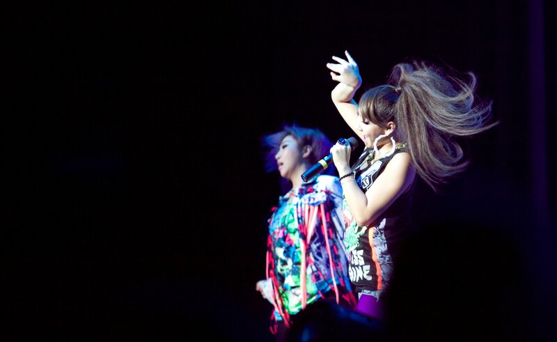 Performers on stage at concert