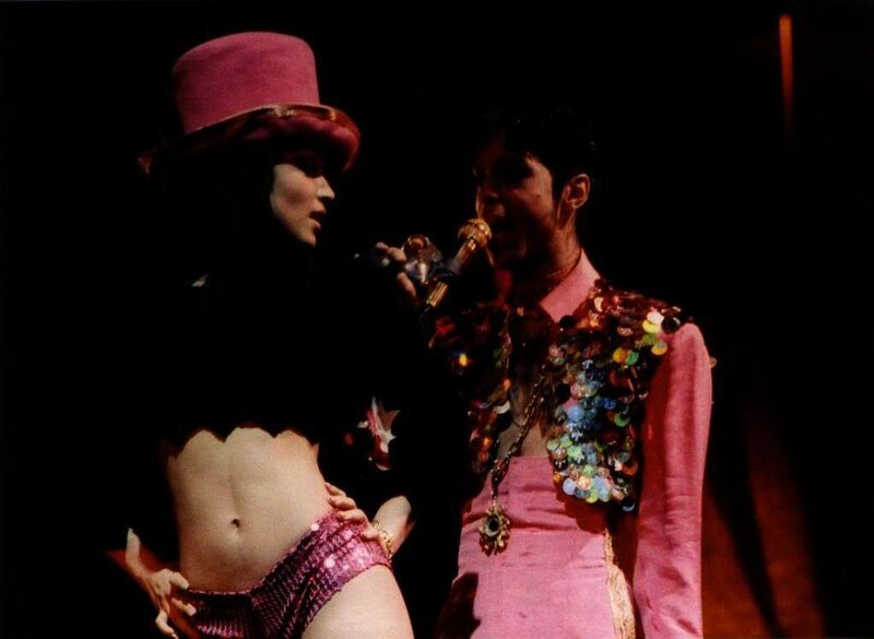 Performers on Stage — Pink