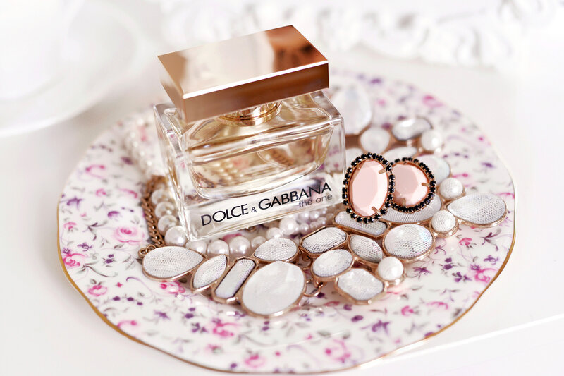 Perfume Bottle and Jewelry