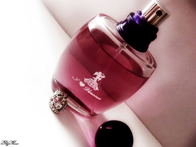 Perfume Bottle and Ring