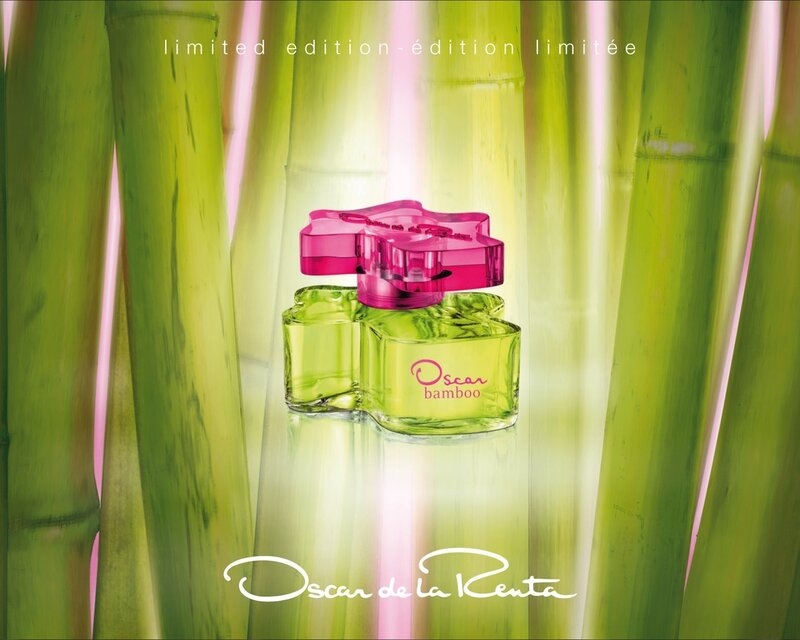 Perfume Bottle in Bamboo