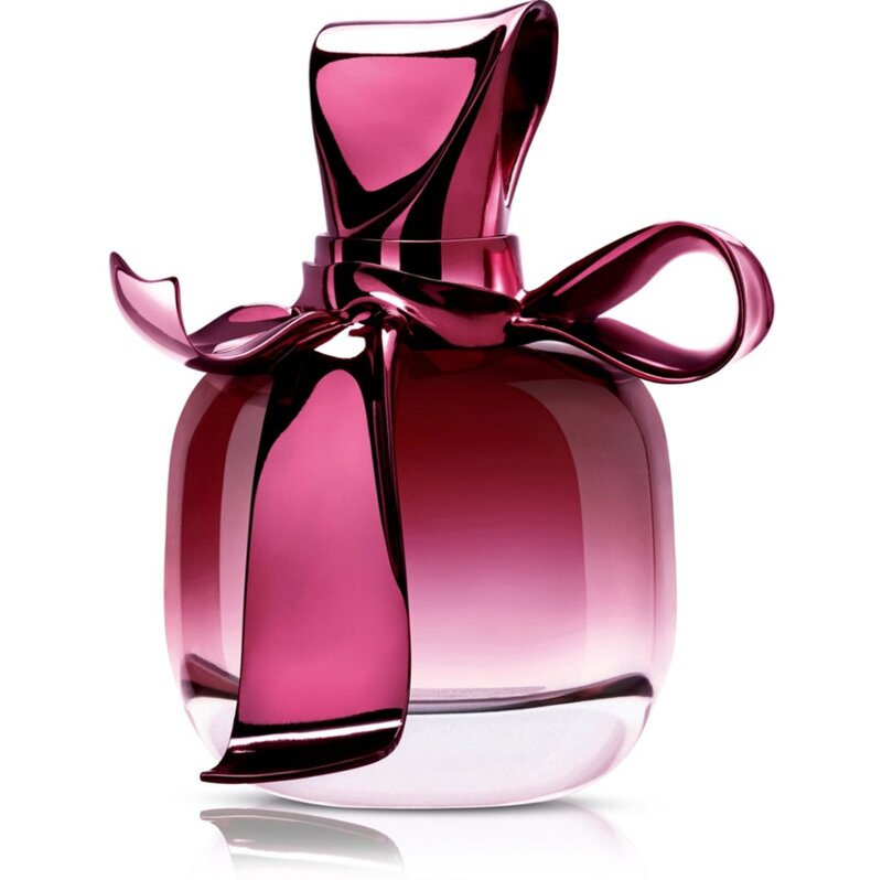 Perfume Bottle with Bow — Pink