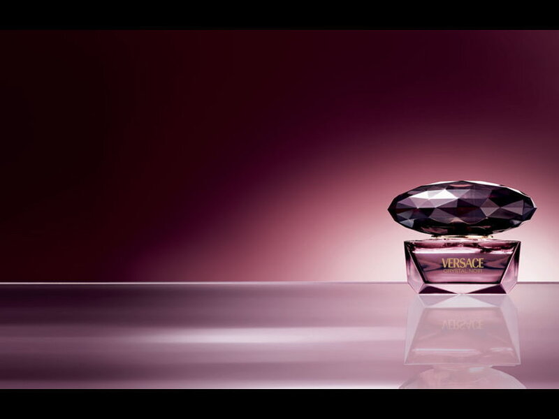 Perfume Bottle with Gem Cap