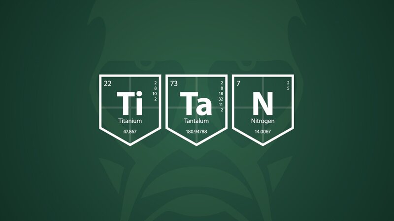 Periodic Table Elements — Green, Minimalist