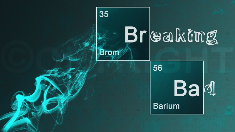 Periodic Table Elements — Teal