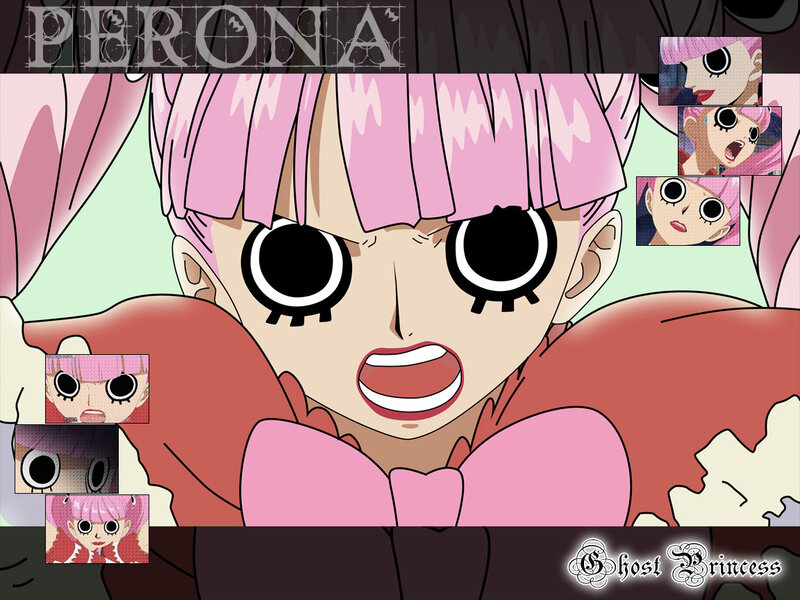 Perona character collage