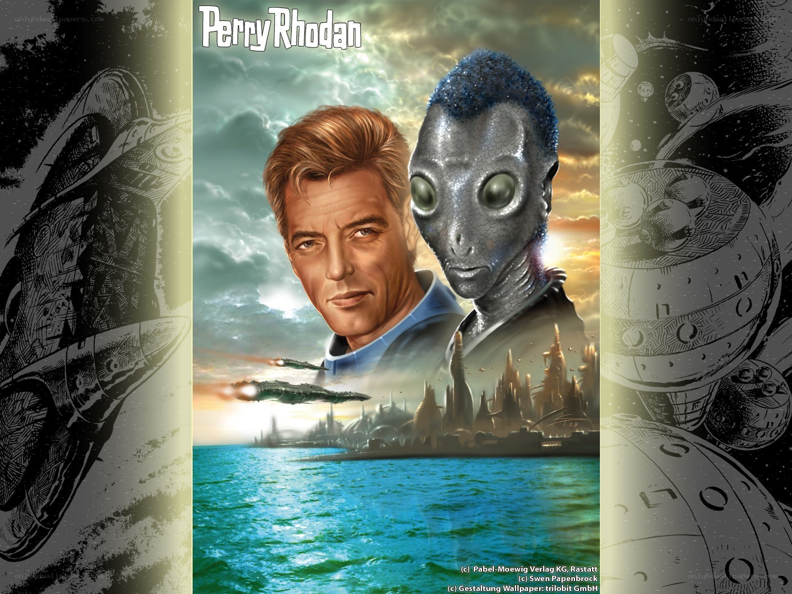 Perry Rhodan alien artwork