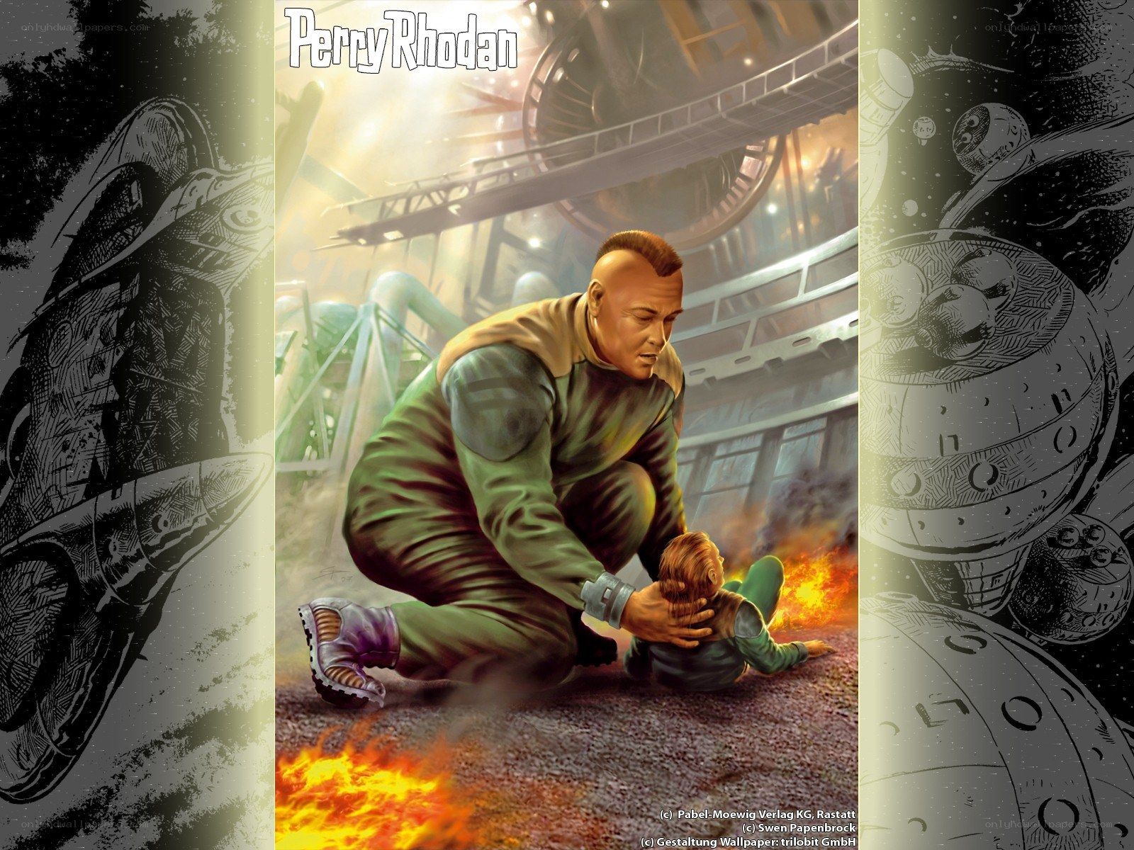Perry Rhodan comic art