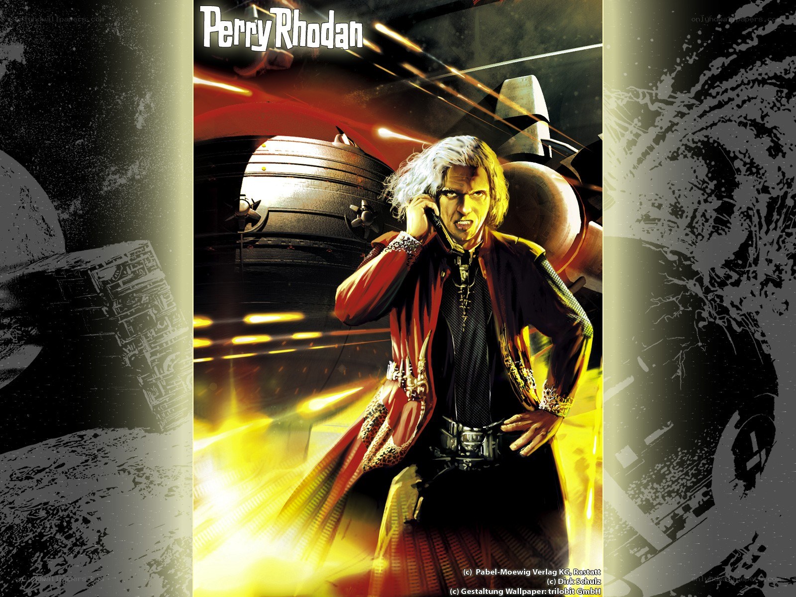 Perry Rhodan comic cover art