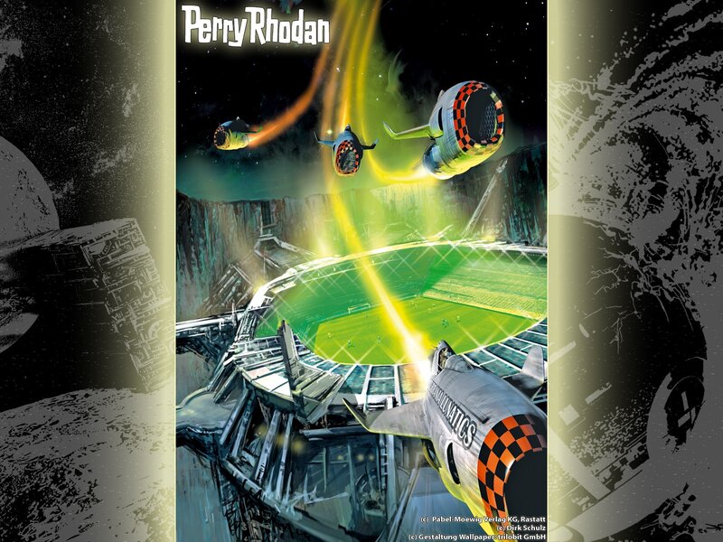 Perry Rhodan comic cover art