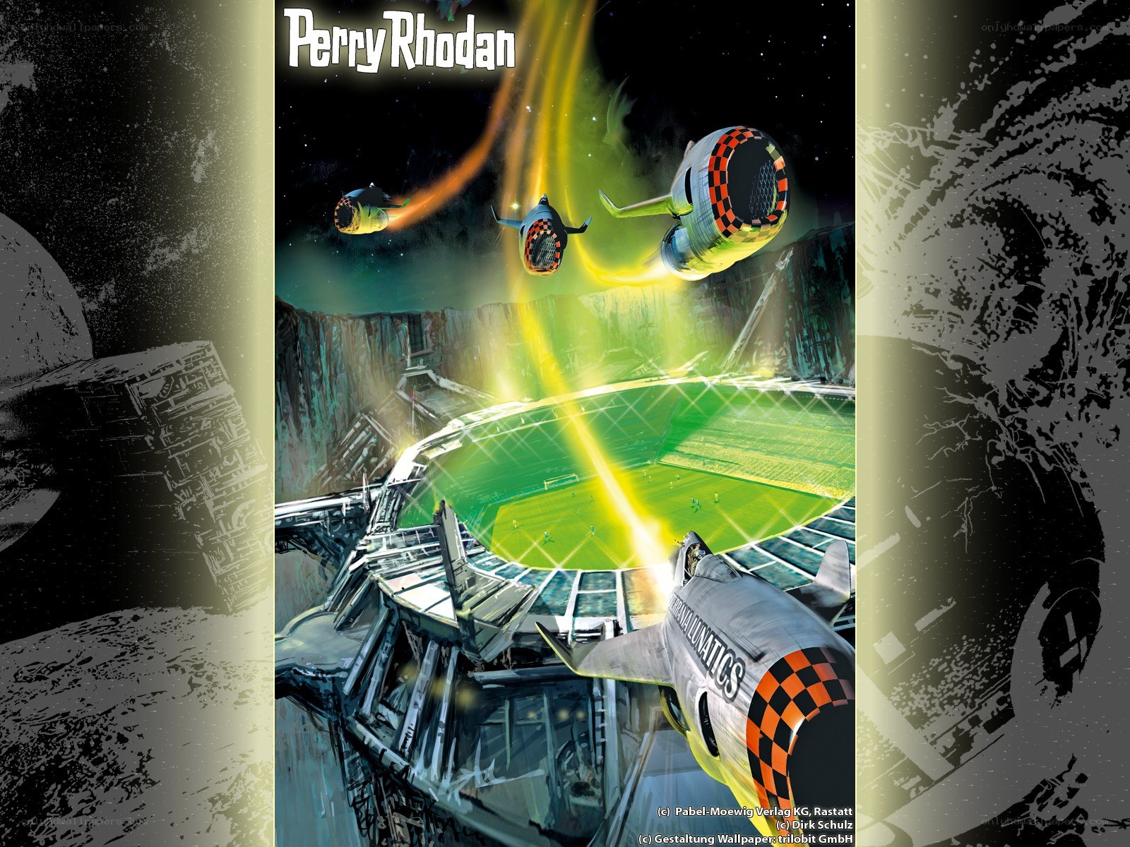 Perry Rhodan comic cover art