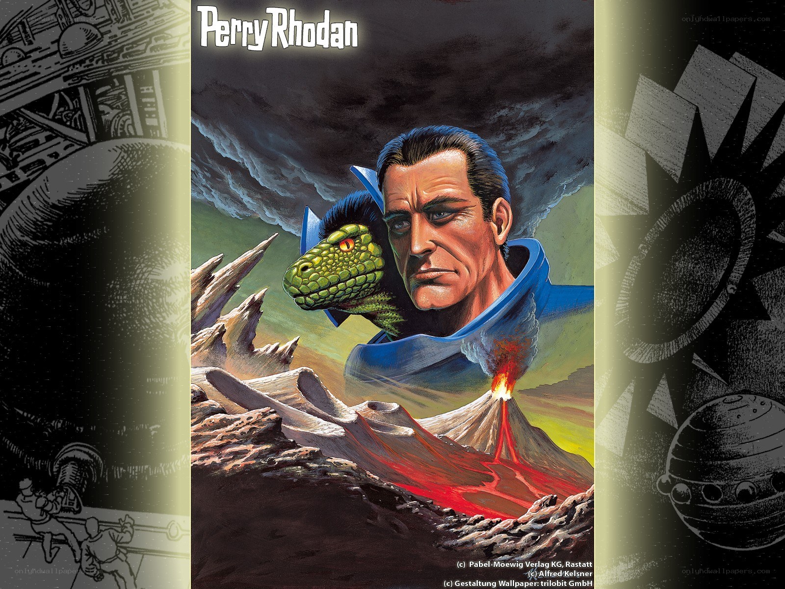 Perry Rhodan comic cover art