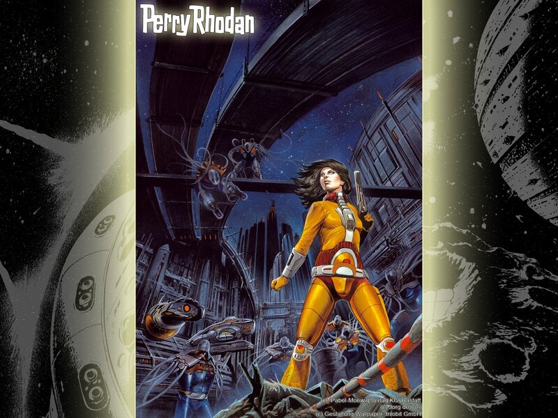 Perry Rhodan comic cover art