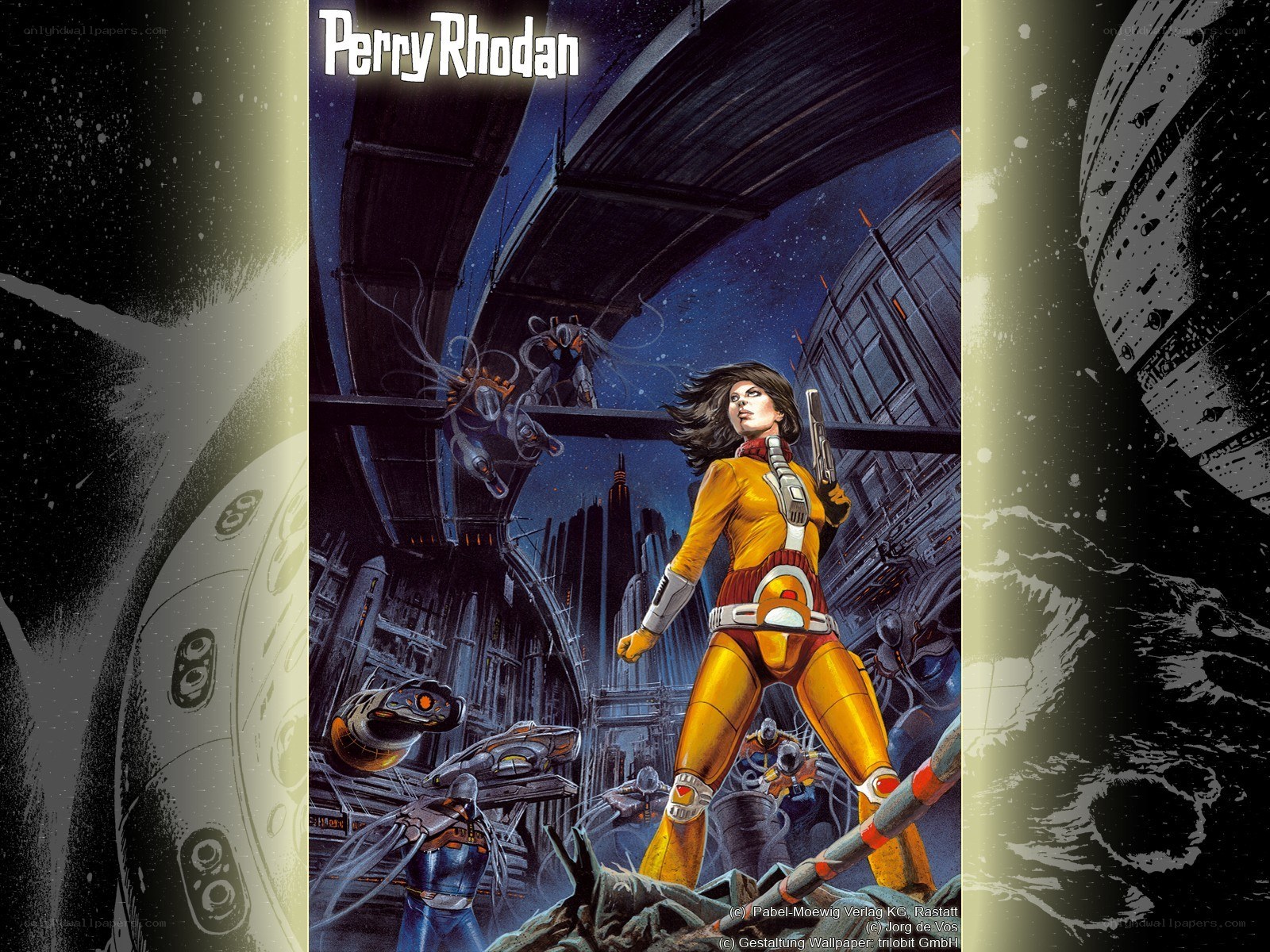 Perry Rhodan comic cover art