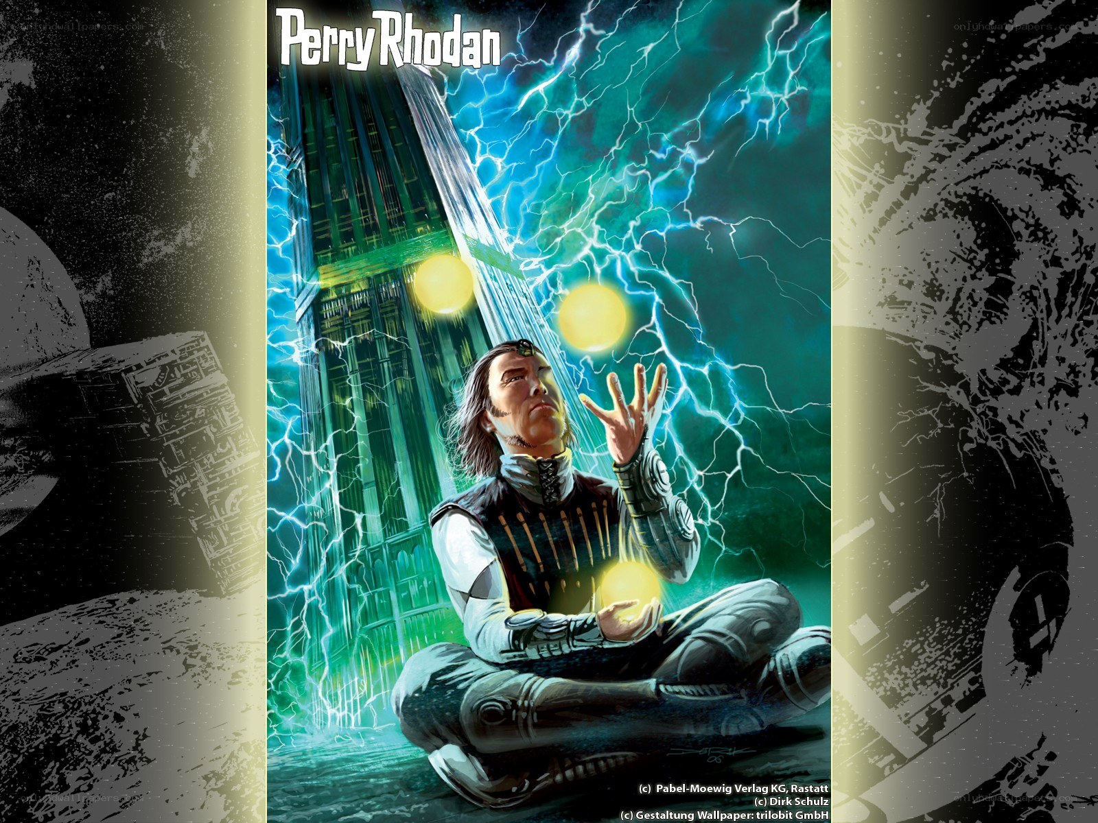 Perry Rhodan comic cover art
