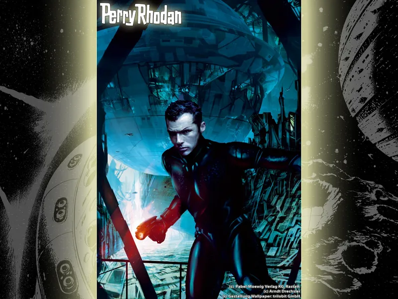 Perry Rhodan comic cover art