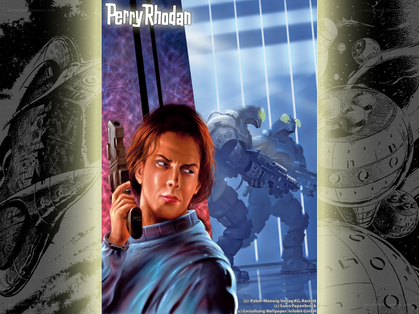 Perry Rhodan comic cover art
