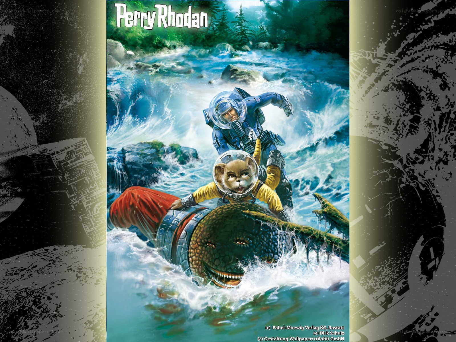 Perry Rhodan comic cover art