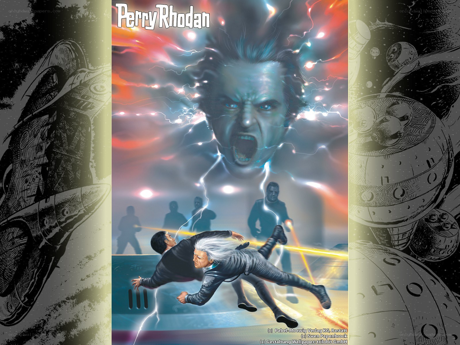 Perry Rhodan comic cover art