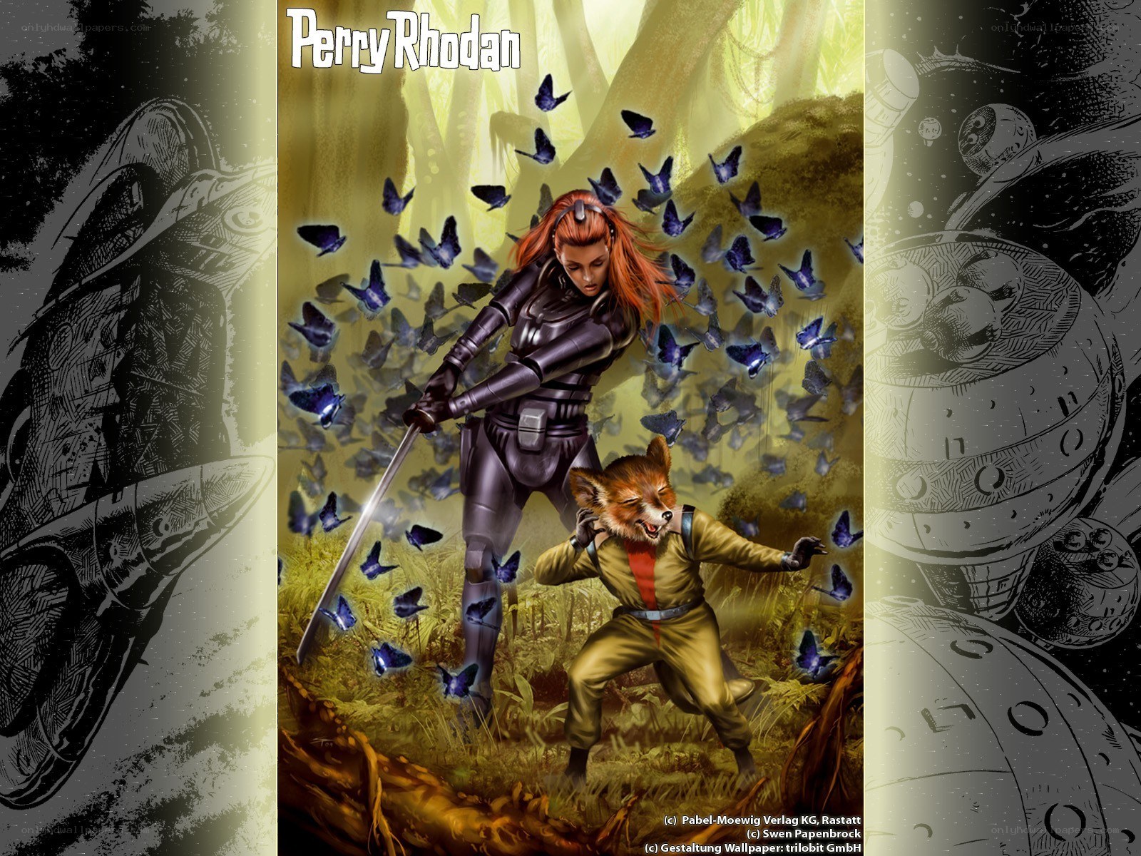 Perry Rhodan comic cover art