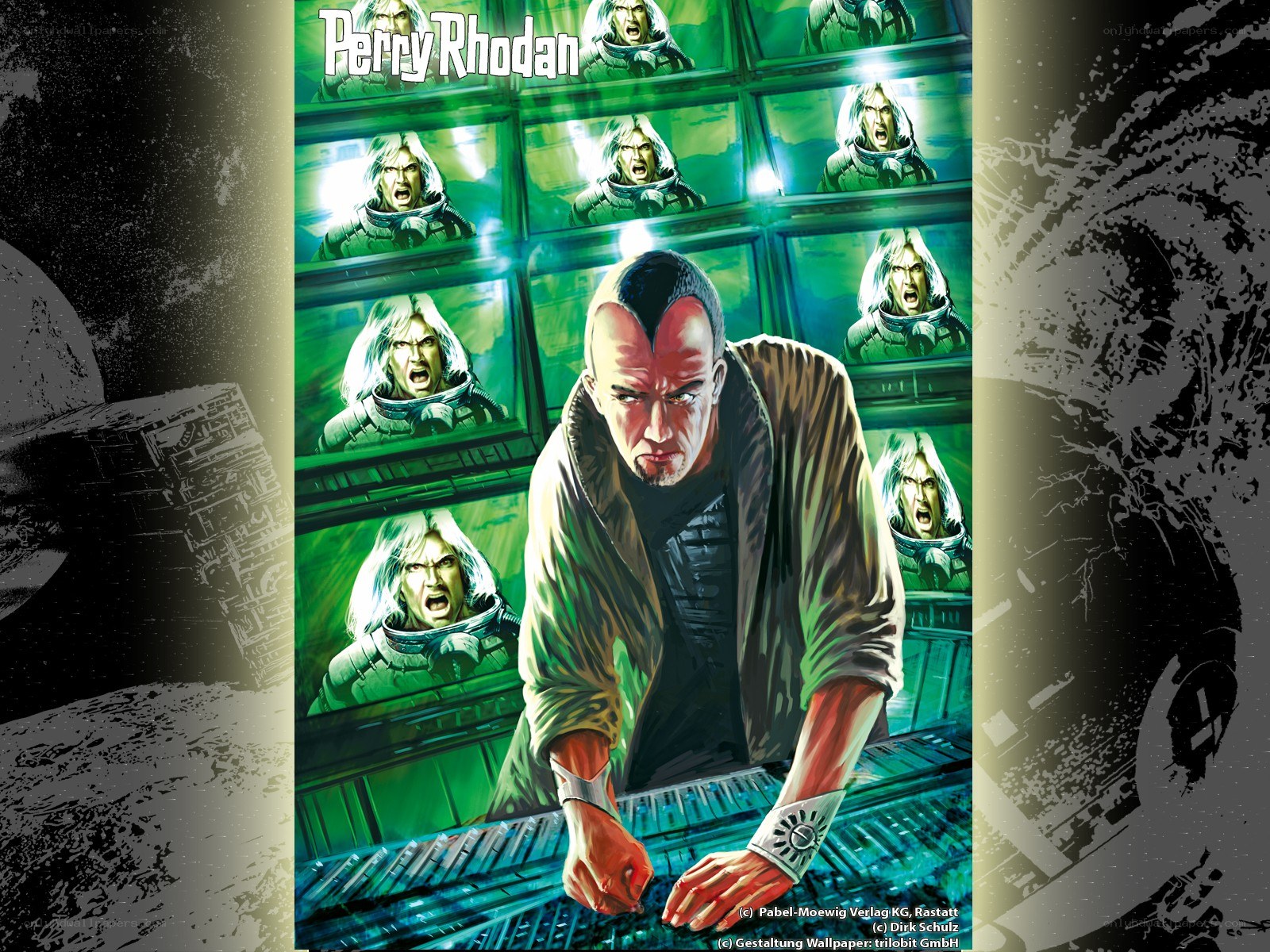 Perry Rhodan comic cover art