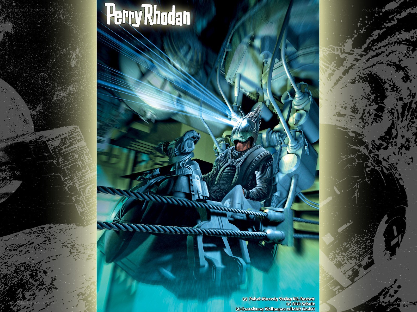 Perry Rhodan comic cover art
