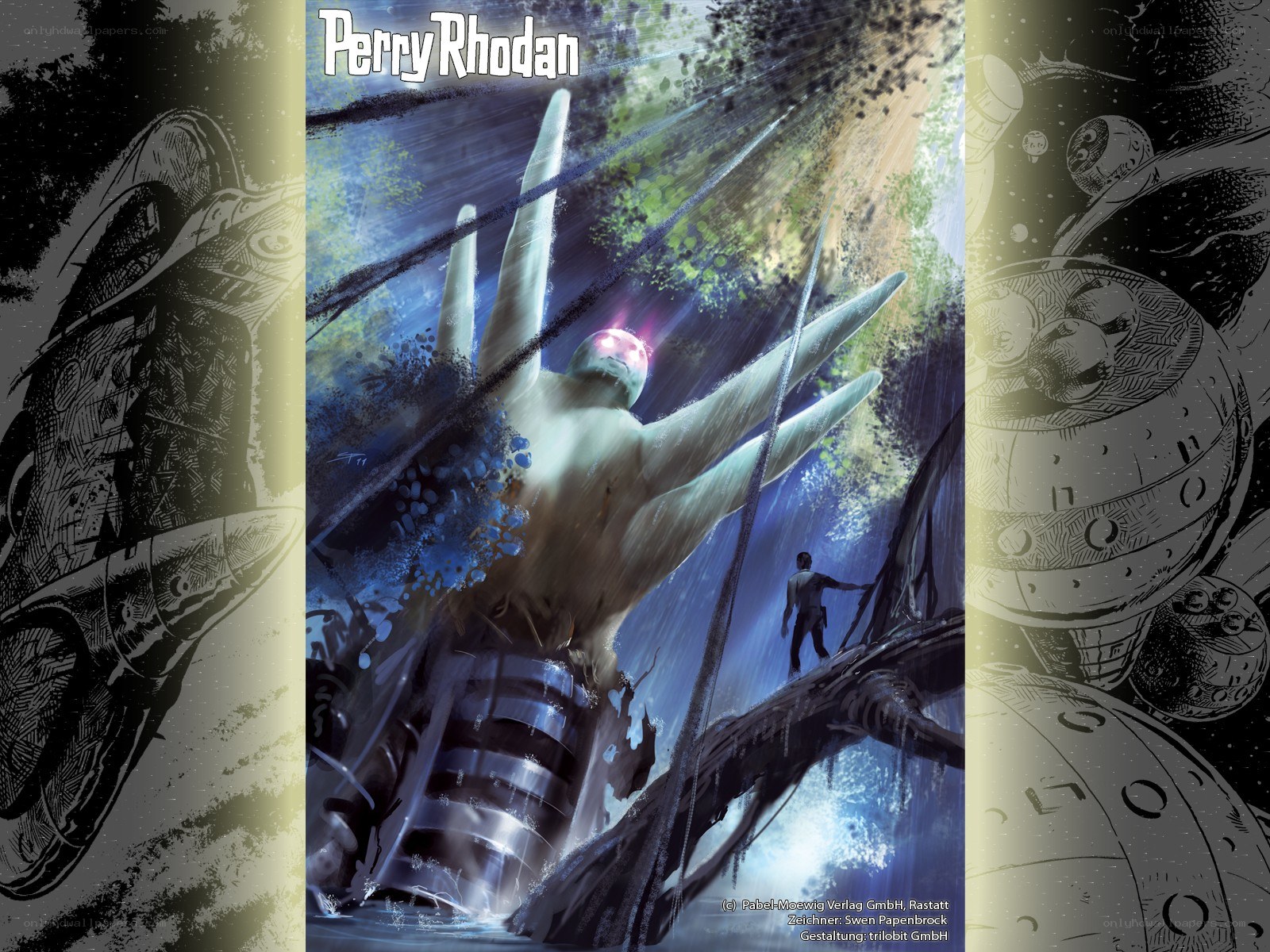 Perry Rhodan comic cover art