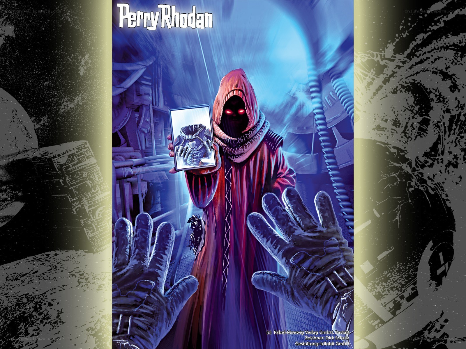 Perry Rhodan comic cover art