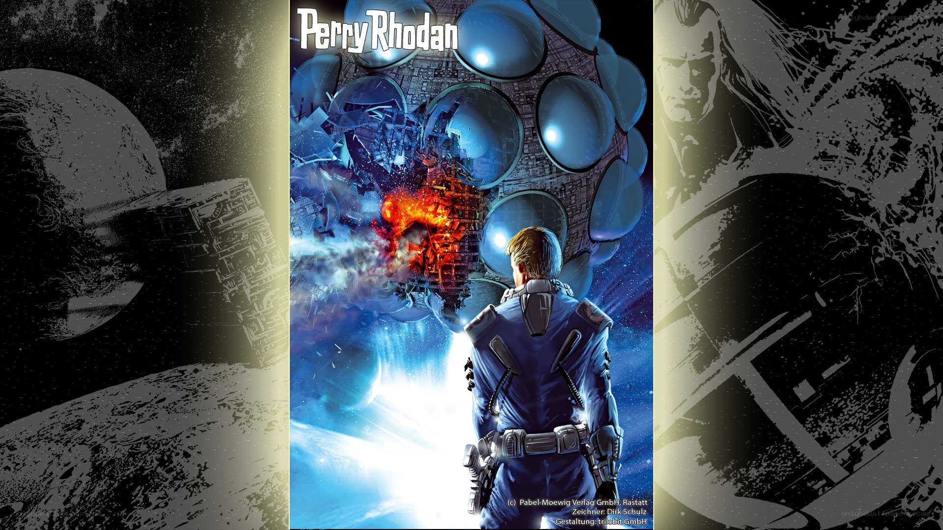 Perry Rhodan comic cover art