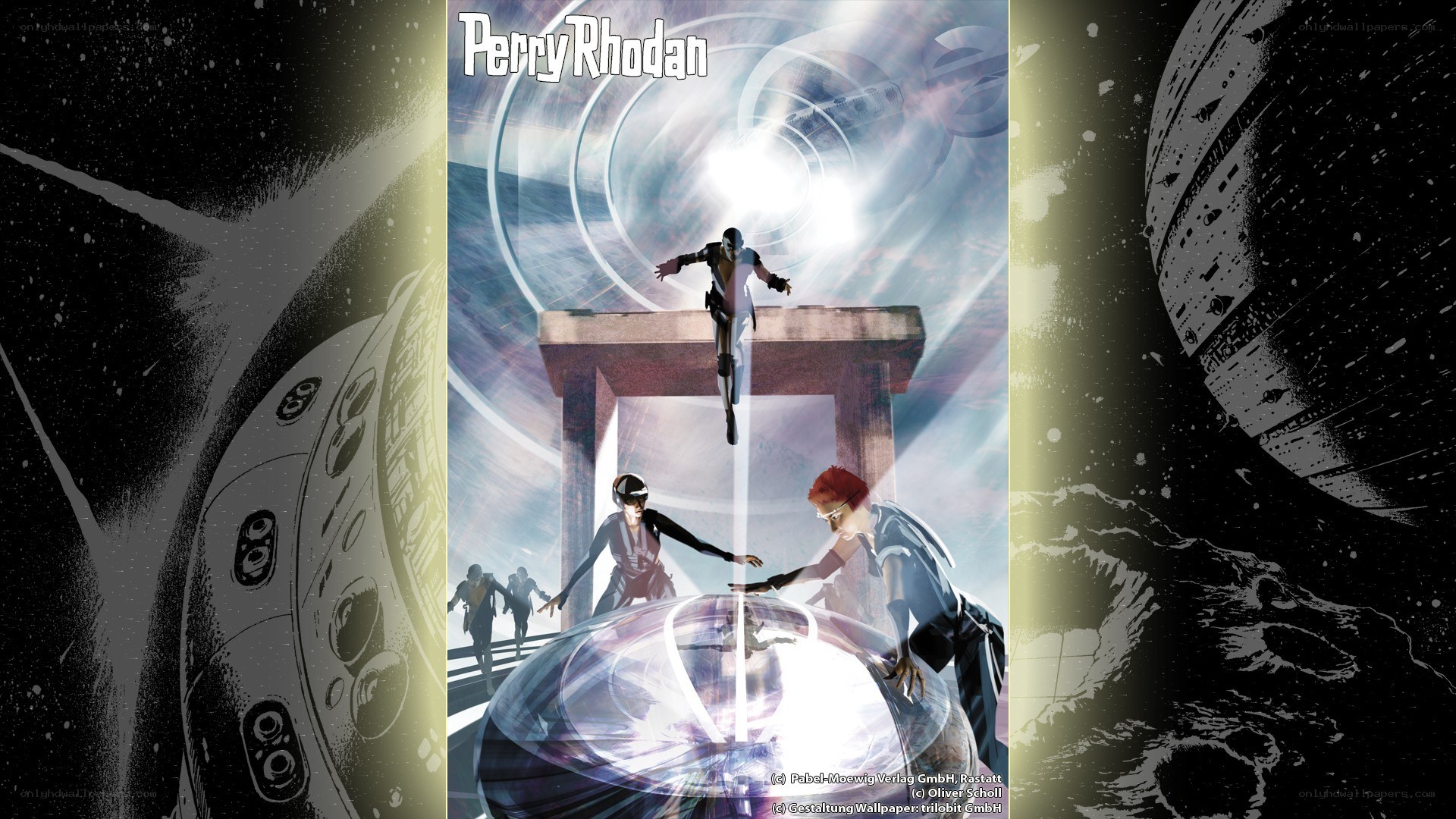 Perry Rhodan comic cover art