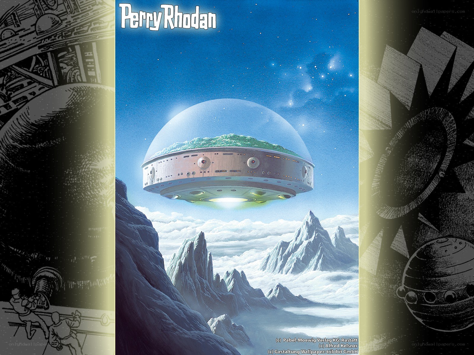 Perry Rhodan flying saucer
