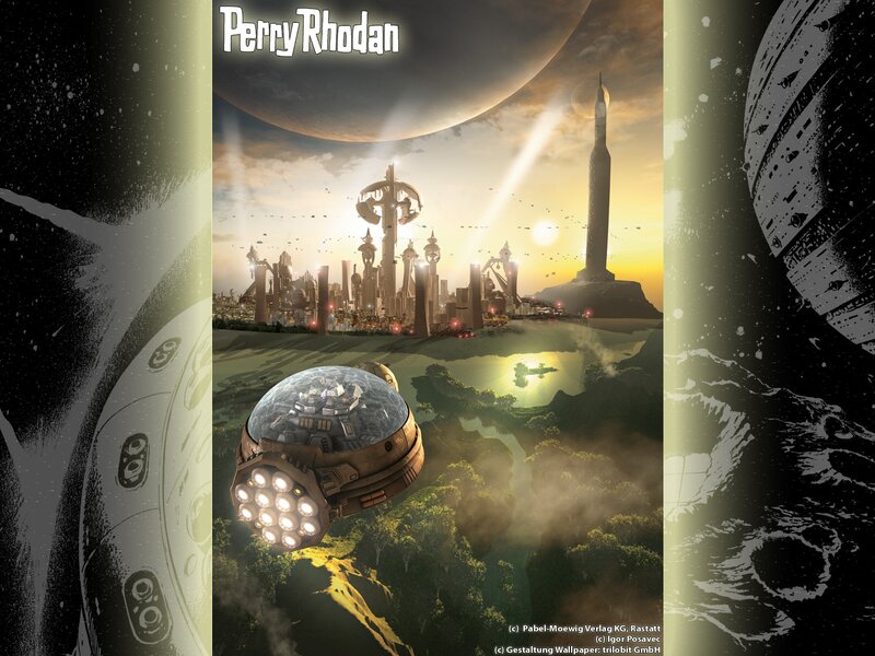 Perry Rhodan futuristic city