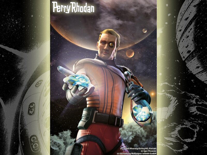 Perry Rhodan in space