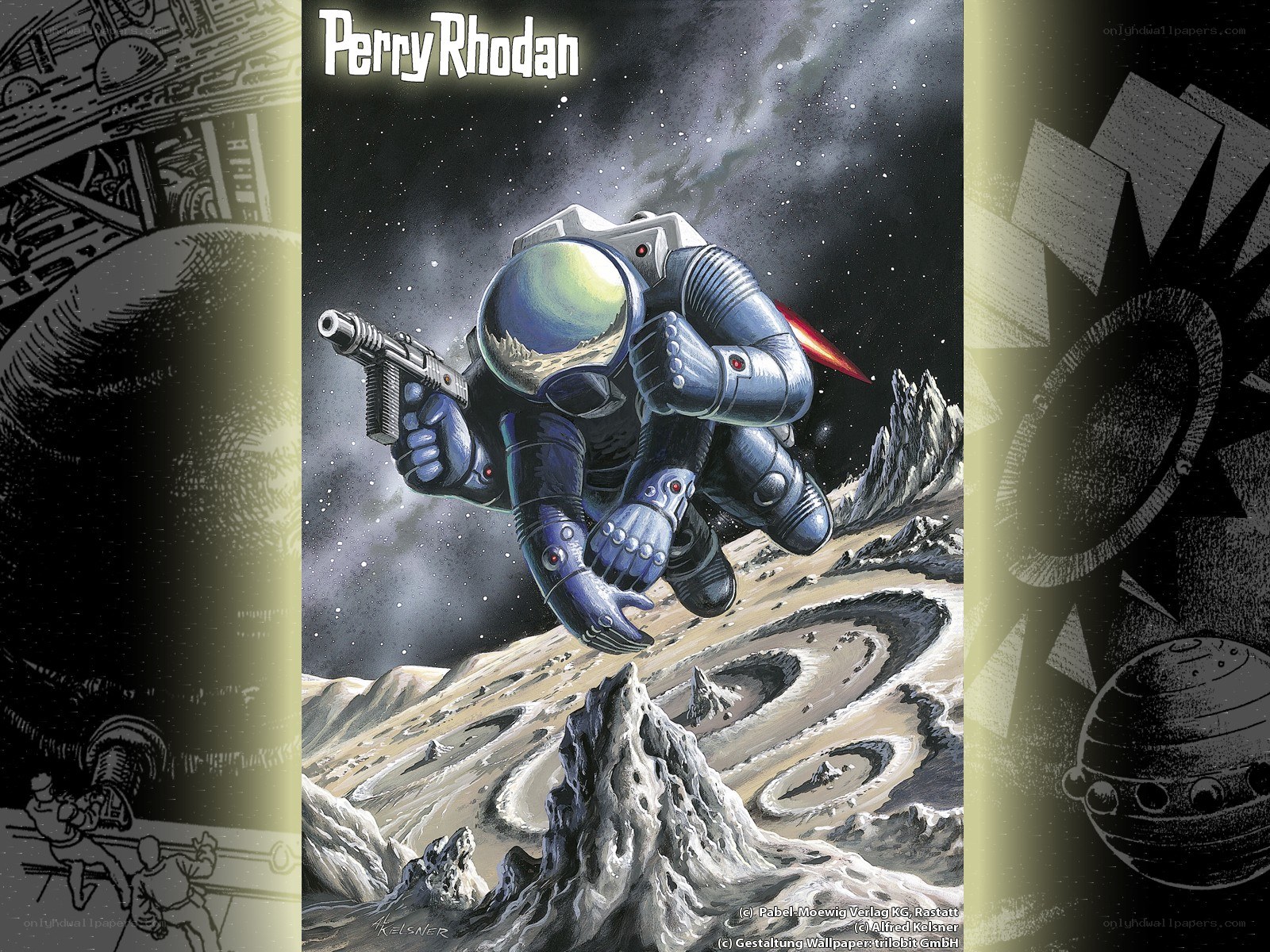 Perry Rhodan in space