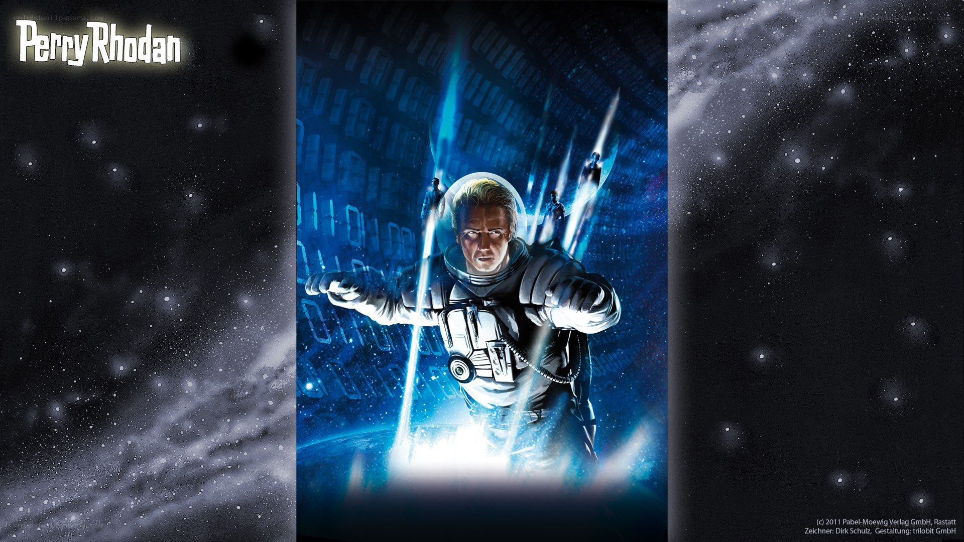 Perry Rhodan in space