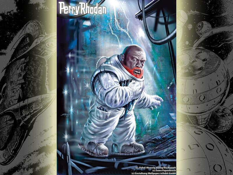 Perry Rhodan in space suit