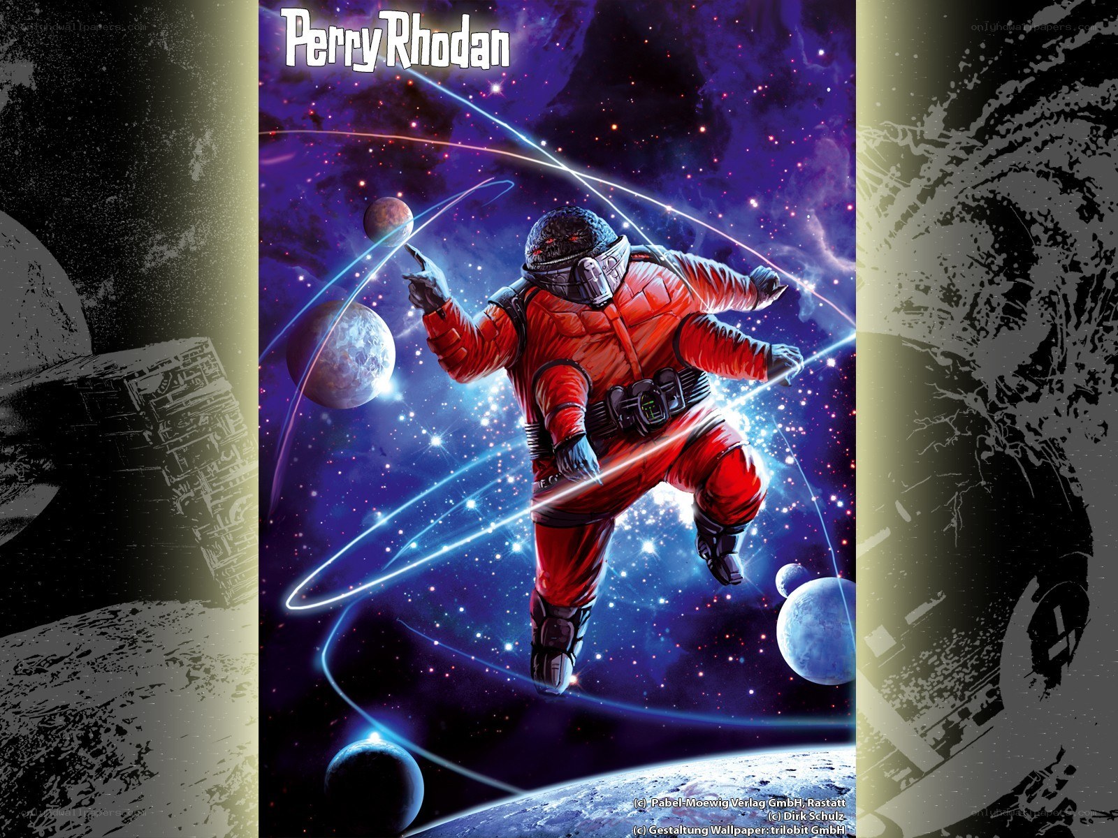 Perry Rhodan in space