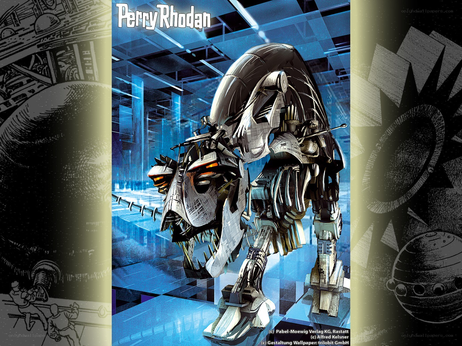 Perry Rhodan robot illustration
