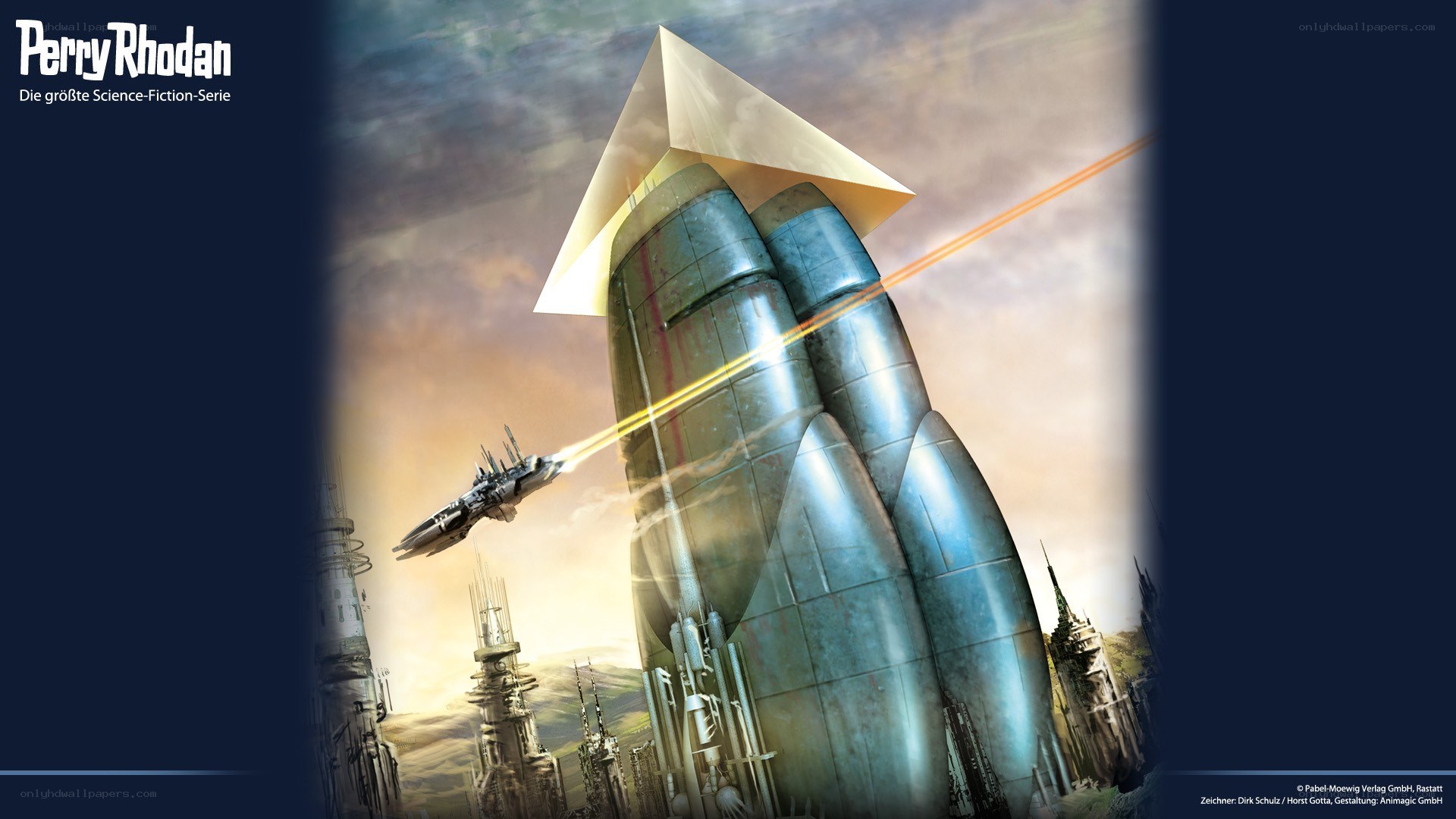 Perry Rhodan sci-fi artwork