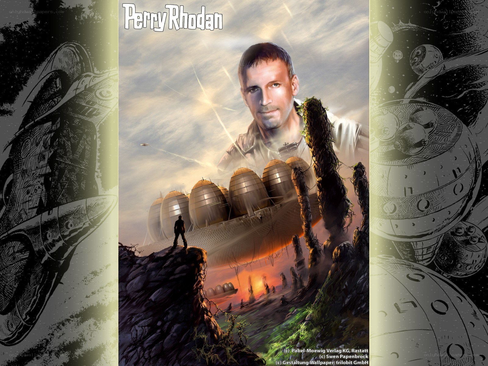 Perry Rhodan science fiction artwork