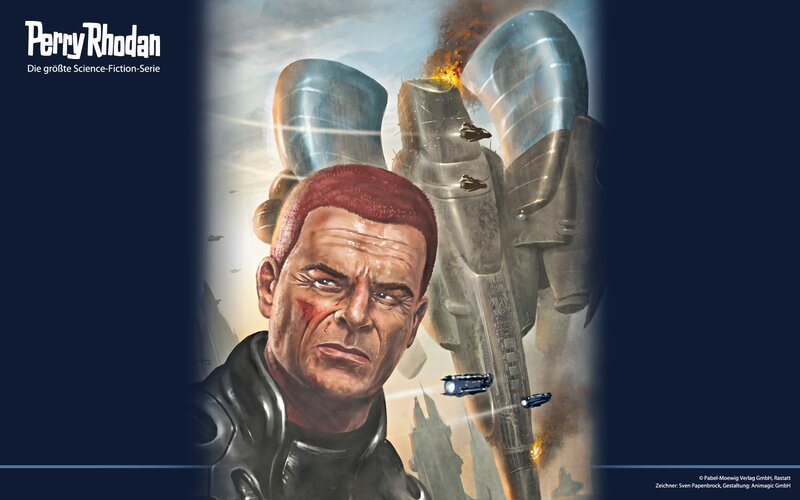 Perry Rhodan science fiction cover