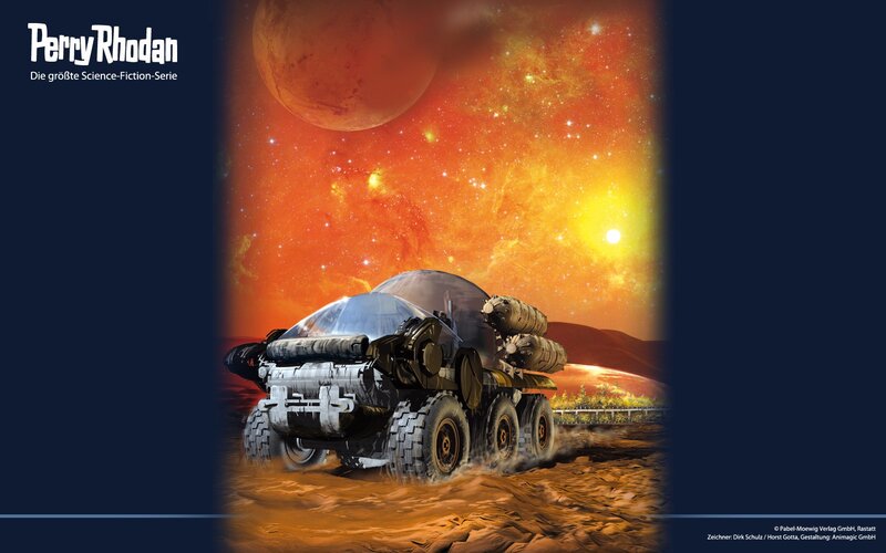 Perry Rhodan science fiction cover