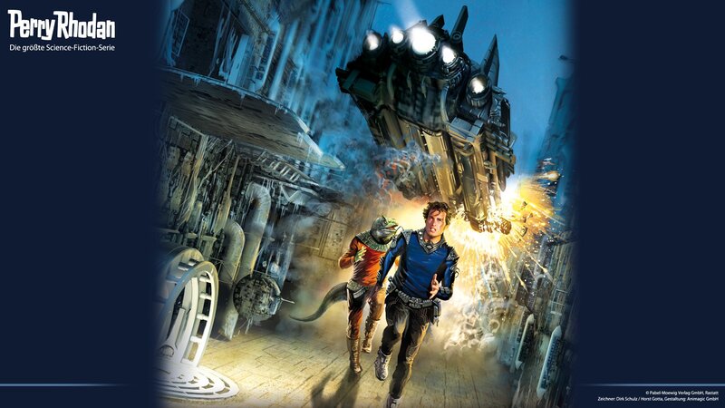 Perry Rhodan science fiction cover