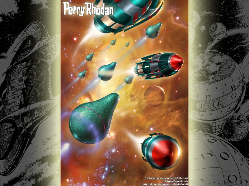 Perry Rhodan space battle